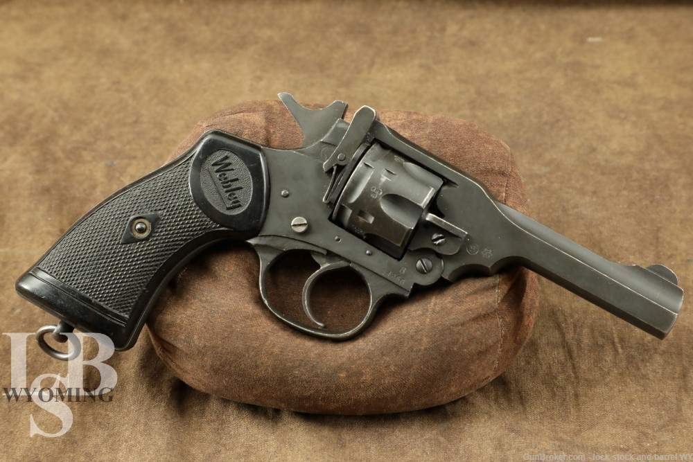 Israeli Marked Webley & Scott Mk. IV Revolver In .38 Smith & Wesson. C&R-img-0