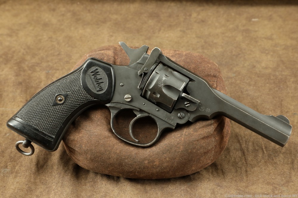 Israeli Marked Webley & Scott Mk. IV Revolver In .38 Smith & Wesson. C&R-img-2