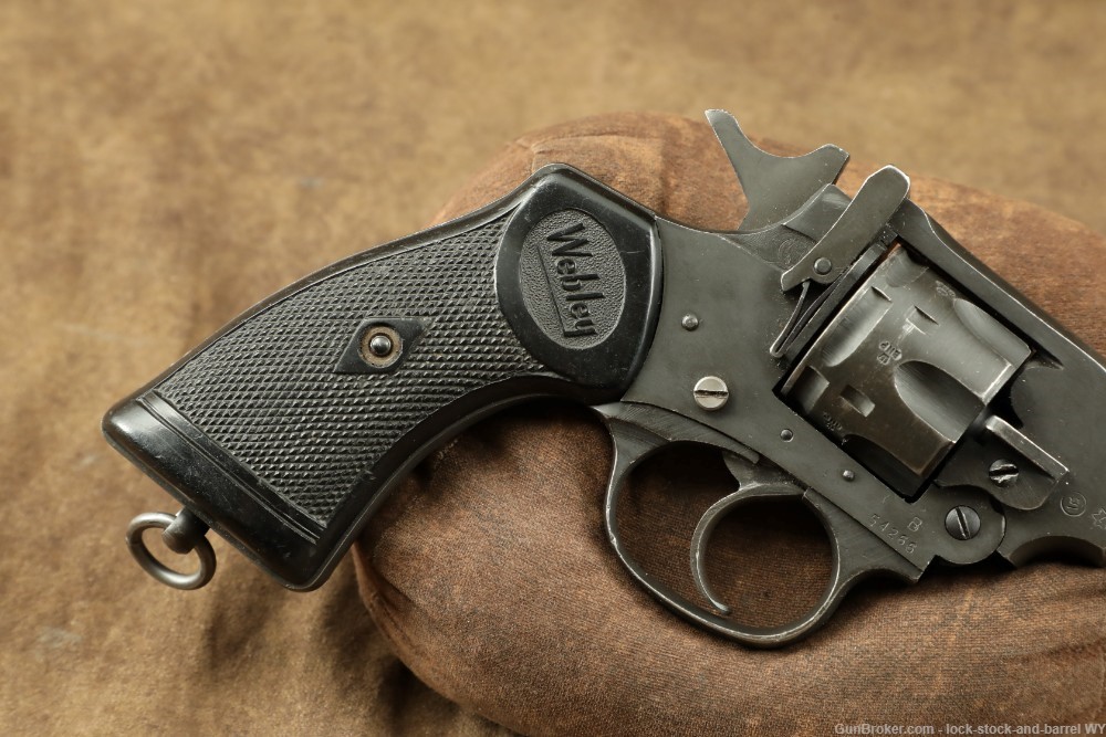 Israeli Marked Webley & Scott Mk. IV Revolver In .38 Smith & Wesson. C&R-img-3