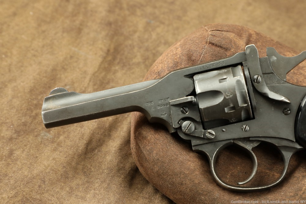 Israeli Marked Webley & Scott Mk. IV Revolver In .38 Smith & Wesson. C&R-img-6