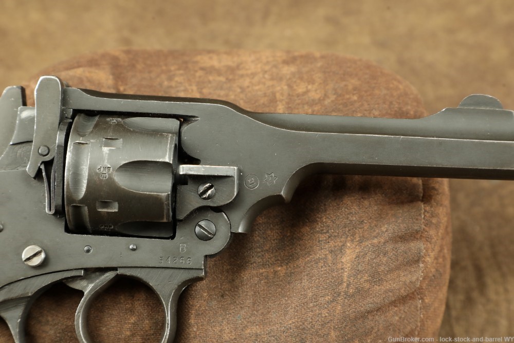 Israeli Marked Webley & Scott Mk. IV Revolver In .38 Smith & Wesson. C&R-img-18