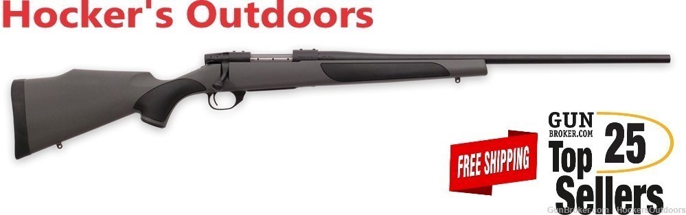 Weatherby Vanguard Synthetic Gray 350 Legend 20in VGT350NR0O-img-0