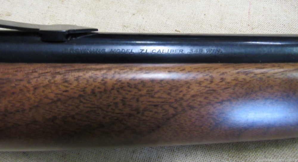 MINT IN BOX Browning Model 71 Carbine .348 Lever Action Rifle s# 50 .01 NR-img-6