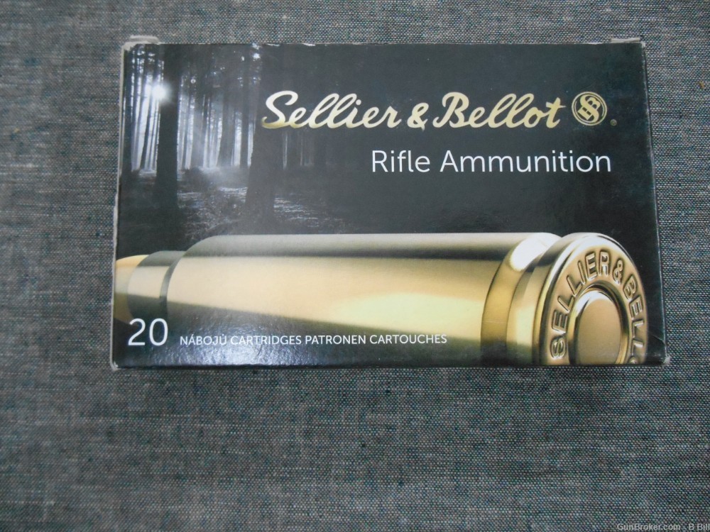 Sellier & Bellot 8x57mm JRS (8mm Rimmed Mauser) Ammo-img-1