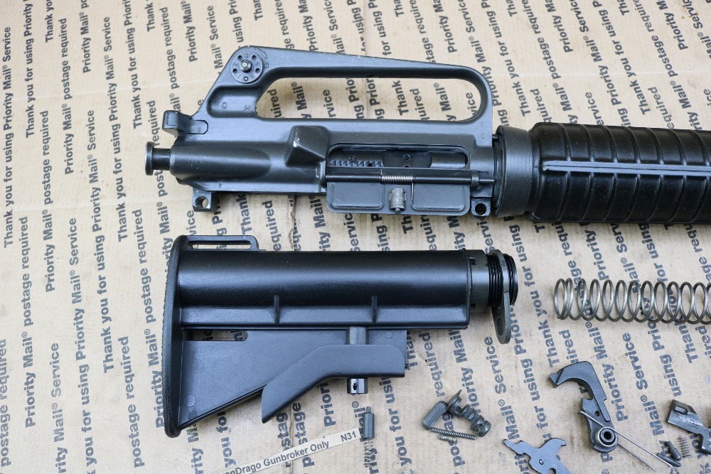Colt M16 Parts Kit 723 14.5" (C) MP Barrel A1C7 Upper Commando Retro XM4-img-2