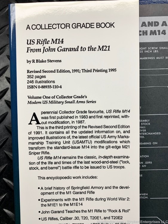M14 Rifle Book from John Garand to the M21 - NOS - One To Offer -img-2