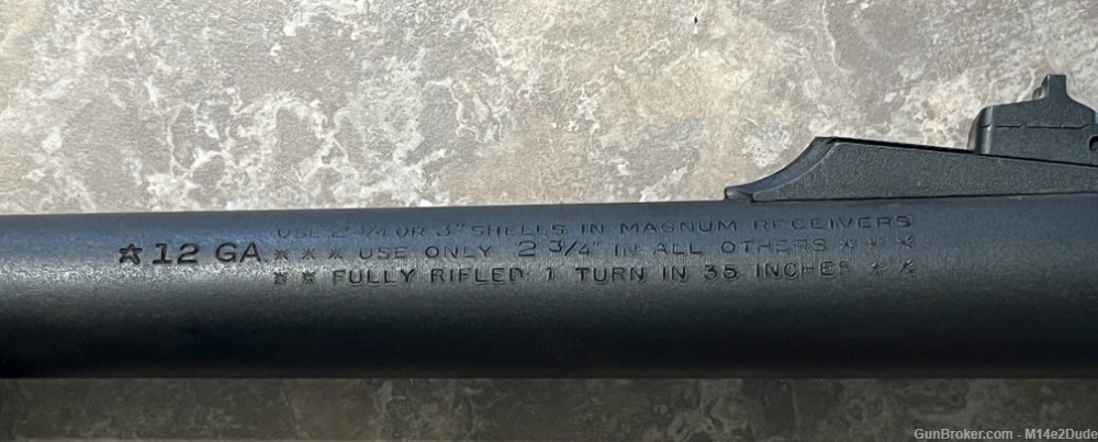 Factory Remington 870 FULLY RIFLED 12ga Rifle Sight Slug Barrel 20"-img-3