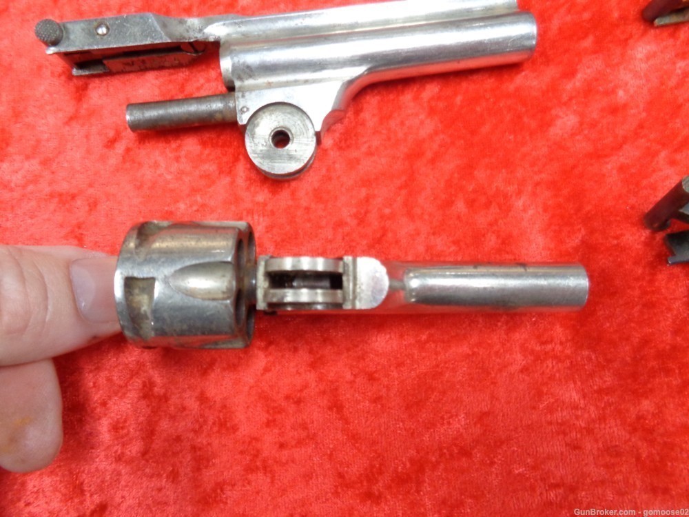 5 Forehand Model 1801 Top Break Revolver Barrel Cylinder Hopkins Allen LOT-img-39