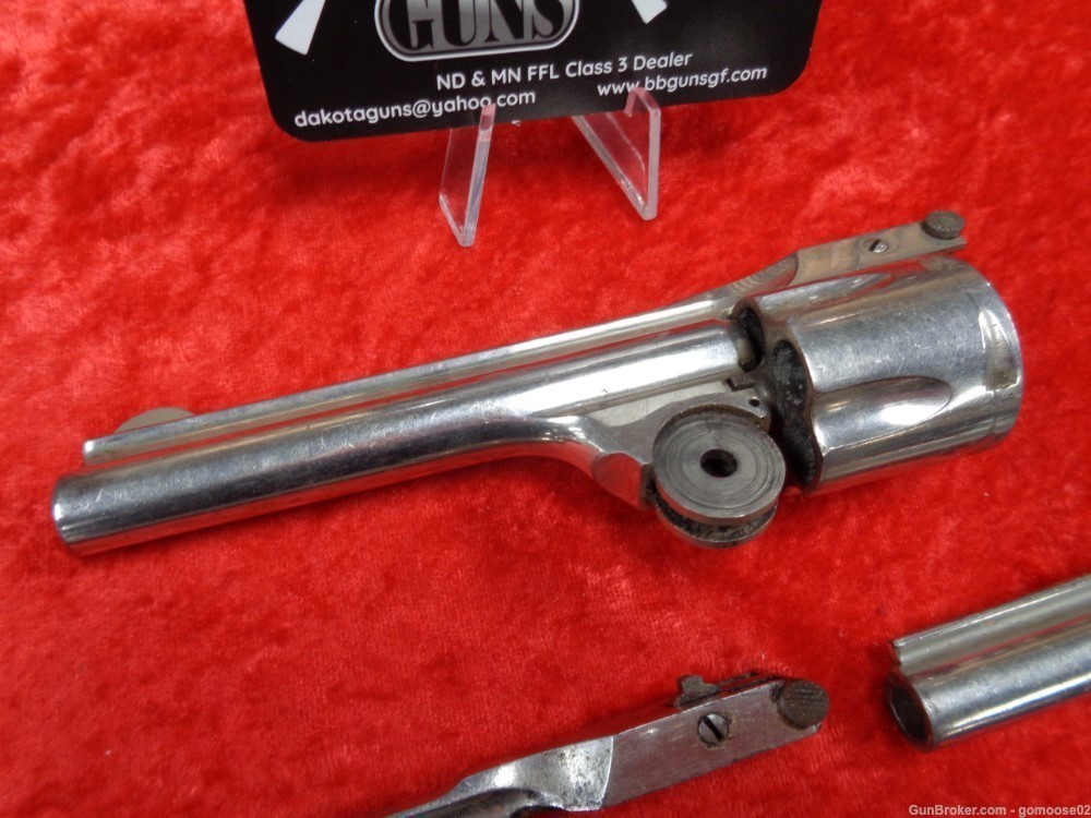 5 Forehand Model 1801 Top Break Revolver Barrel Cylinder Hopkins Allen LOT-img-4