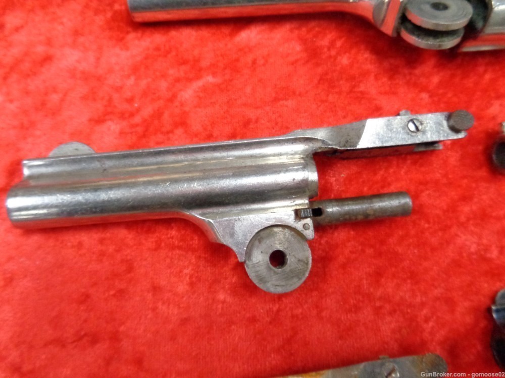 5 Forehand Model 1801 Top Break Revolver Barrel Cylinder Hopkins Allen LOT-img-3