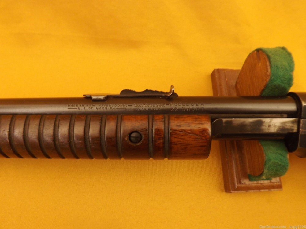 SCARCE WINCHESTER 62A .22SHORT PUMP ACTION GALLERY RIFLE MFG 1948-img-7