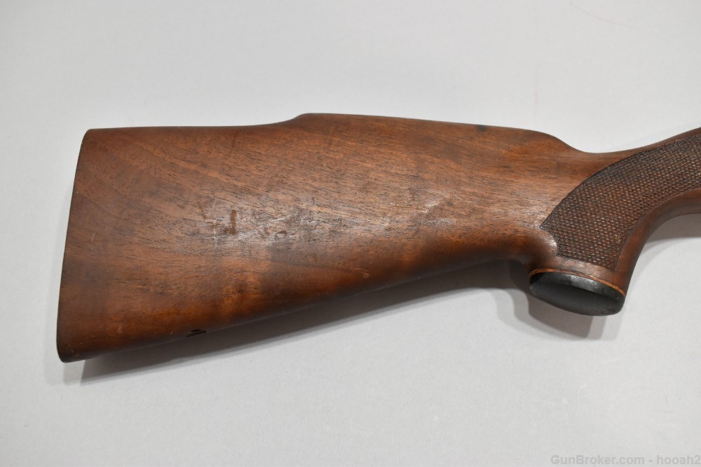 Winchester 70 Walnut Rifle Stock High Comb W/Forend Cap Grip Cap -img-1