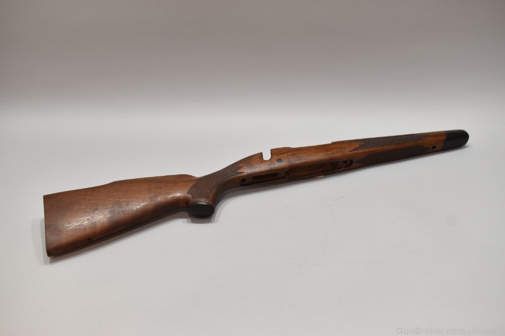 Winchester 70 Walnut Rifle Stock High Comb W/Forend Cap Grip Cap -img-0