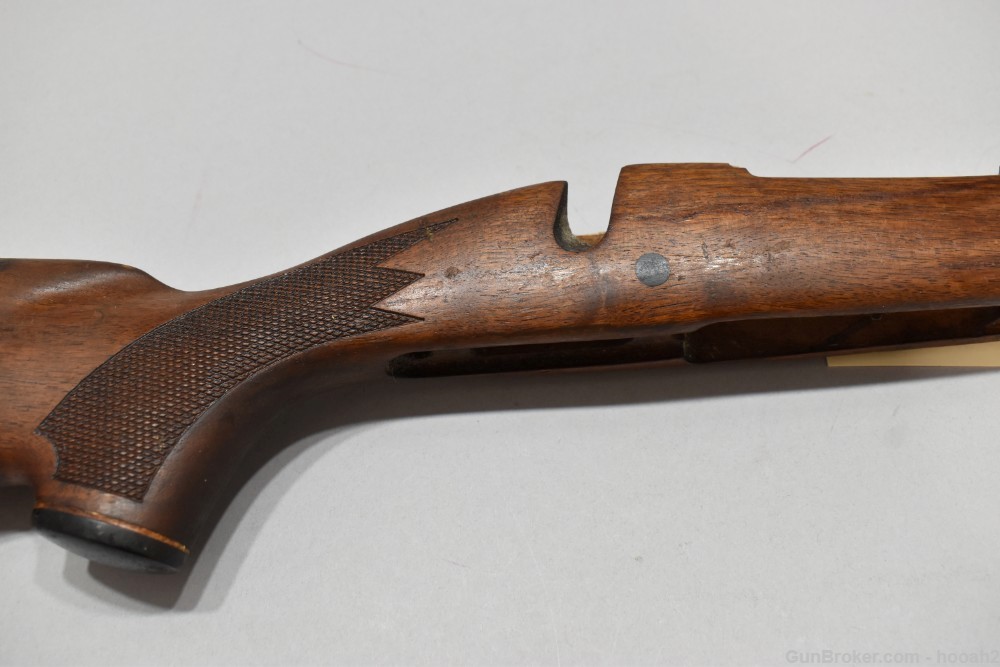 Winchester 70 Walnut Rifle Stock High Comb W/Forend Cap Grip Cap -img-2