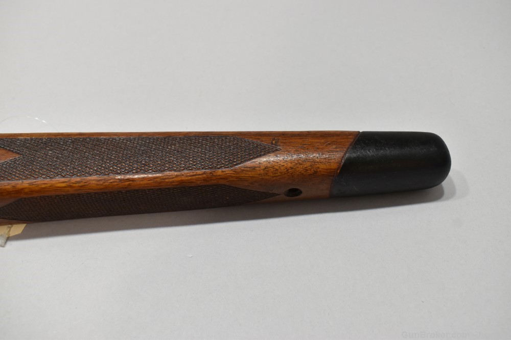 Winchester 70 Walnut Rifle Stock High Comb W/Forend Cap Grip Cap -img-4