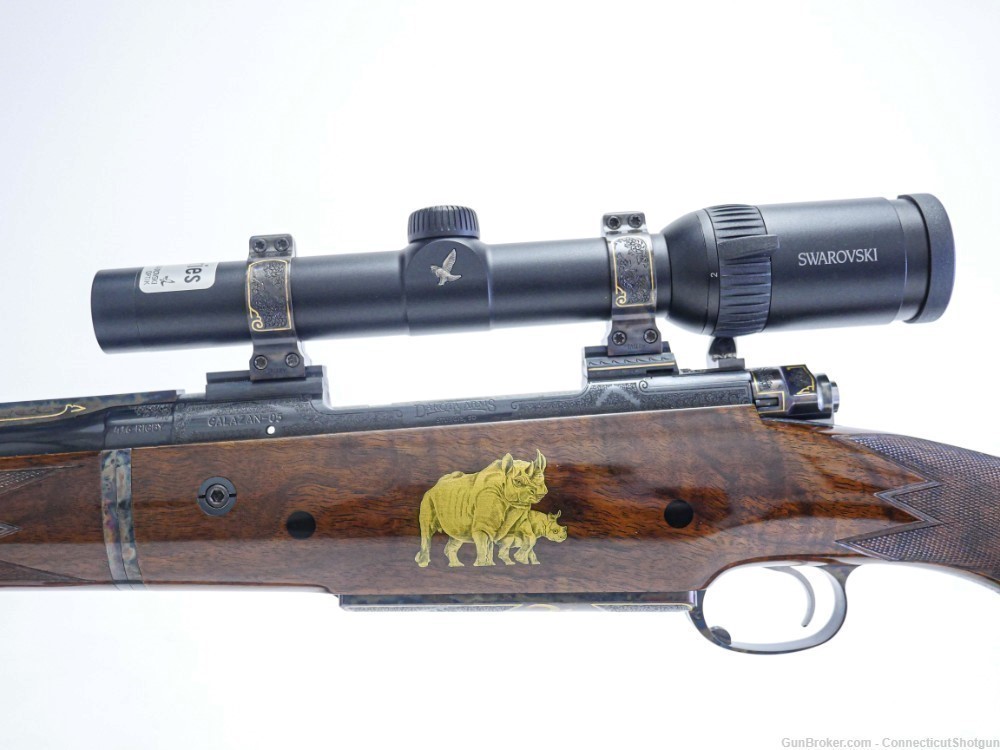 GALAZAN- Custom Bolt Action Takedown Rifle, .416 Rigby. 24” Barrel.-img-1