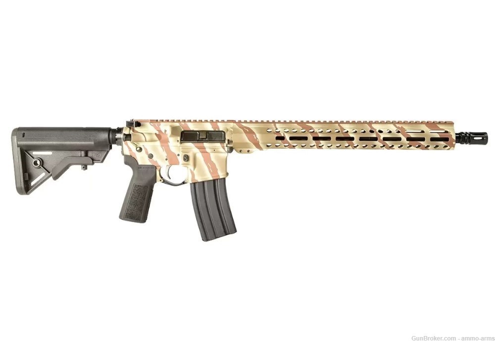 Son's of Liberty Gun Works SOLGW M4-EX03 16" AR-15 Desert Tiger Stripe-img-1