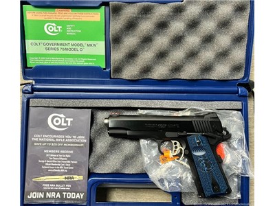 Colt 1911 Government Model .45 ACP competition series Blued Model 0
