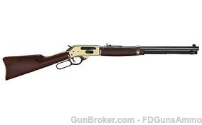 Henry Brass .30-30 Win Lever Action Rifle Large Loop-img-0