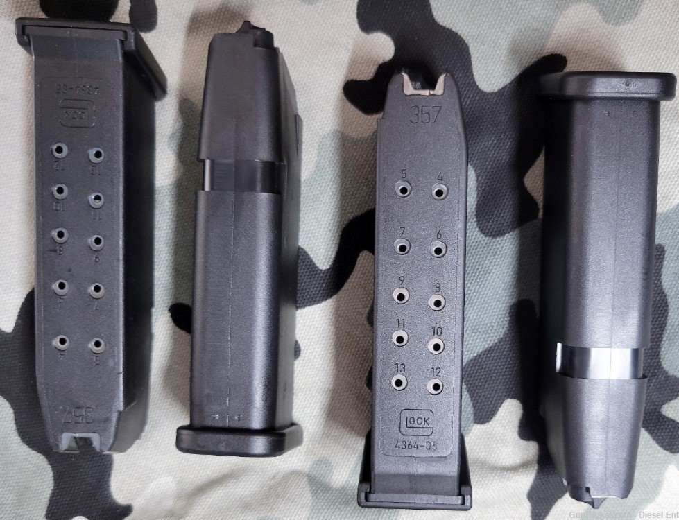 4 Glock G32 357SIG mags  13rnd Gen 3/4 New OEM-img-0