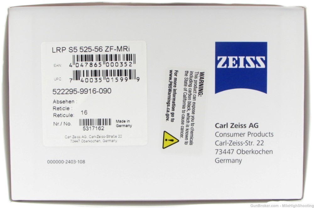 DEMO Zeiss 5-25x56mm LRP S5 525-56 ZF-MRi 522295-9916-090 -img-12