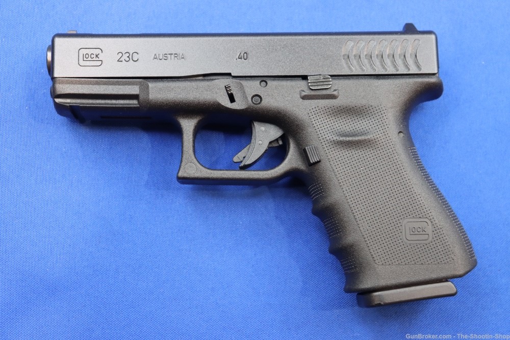 Glock G23C RTF2 GEN3 Pistol 40S&W Compensated 23C 40 AUSTRIA Rough Texture -img-1