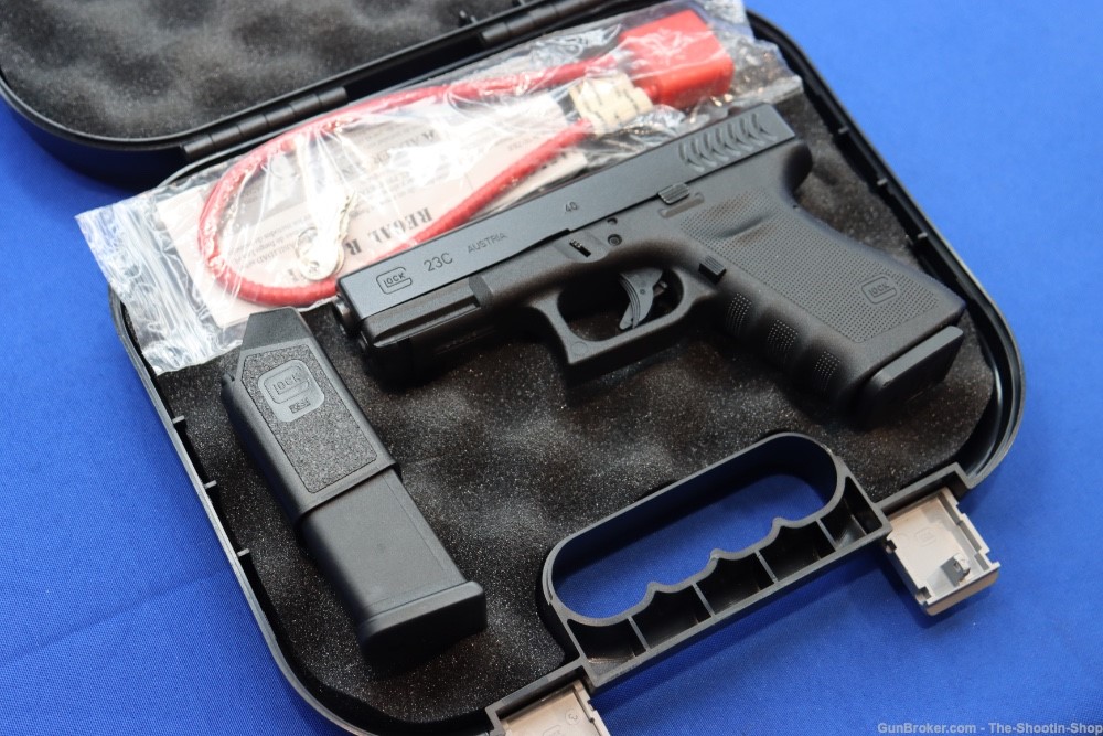 Glock G23C RTF2 GEN3 Pistol 40S&W Compensated 23C 40 AUSTRIA Rough Texture -img-9