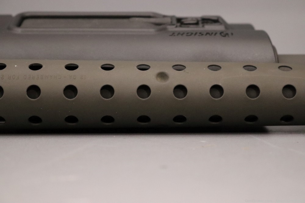 Mossberg 500 12ga w/ Heat Shield & Pistol Grip - 8 Shot -3"  w/ Light-img-9