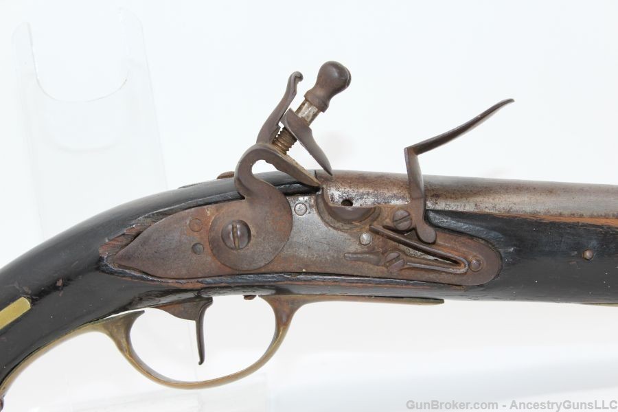 Rare DANISH Model 1772 Flintlock CAVALRY Pistol Unit Marked-img-3
