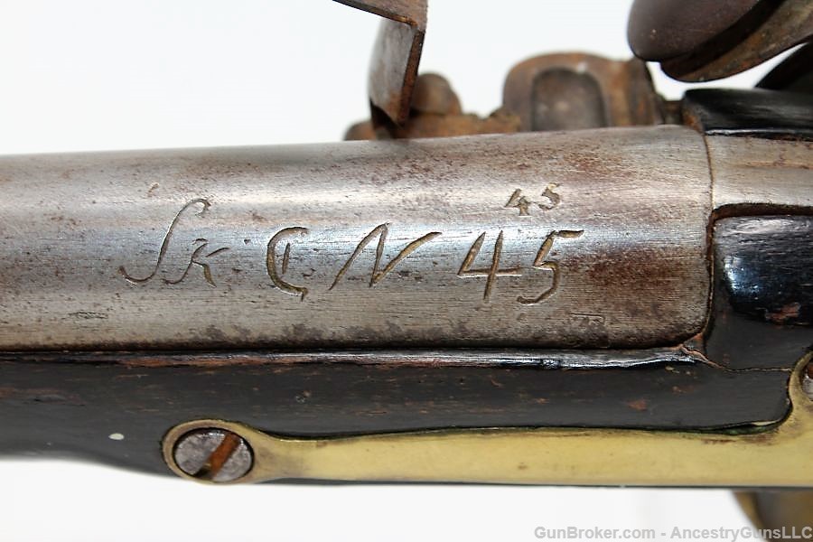 Rare DANISH Model 1772 Flintlock CAVALRY Pistol Unit Marked-img-7