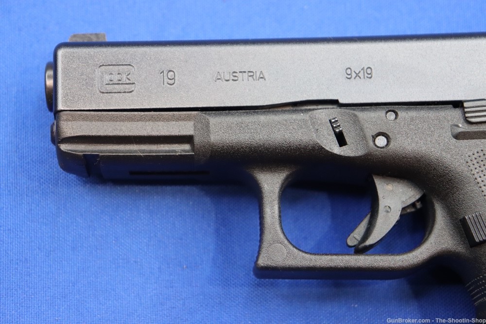 Glock Model G19 GEN3 RTF 2 Pistol 9MM Luger 4" AUSTRIA 15rd Mags 19 RTF2 G3-img-2