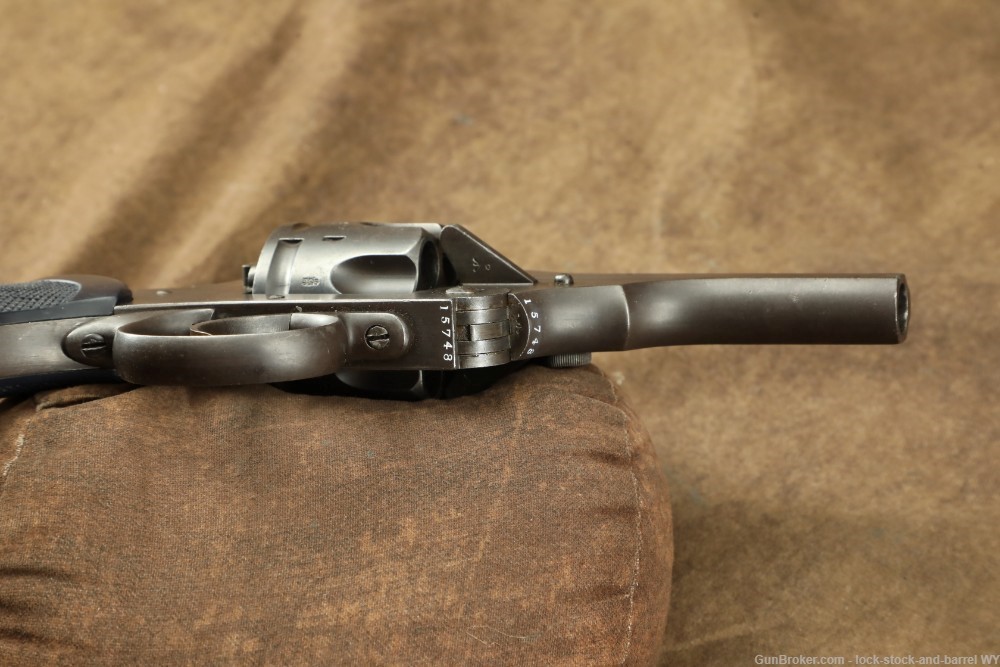 Webley & Scott Mk. I Revolver In .455 Webley, Double Action Revolver. C&R-img-9