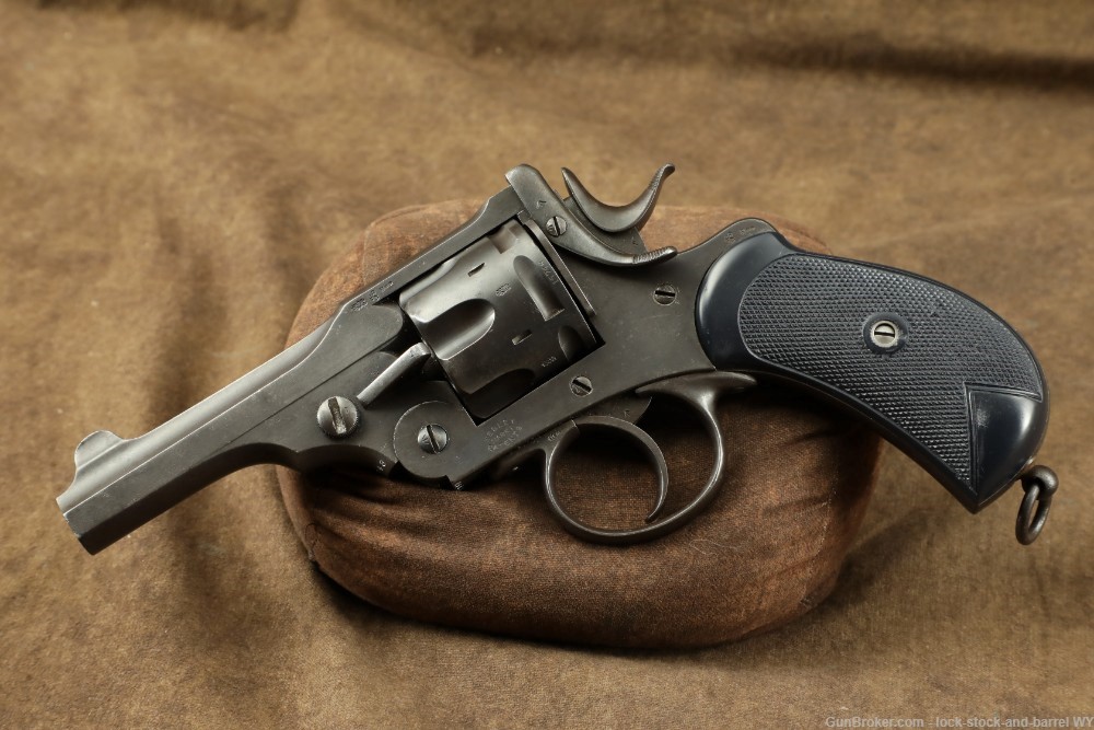 Webley & Scott Mk. I Revolver In .455 Webley, Double Action Revolver. C&R-img-4