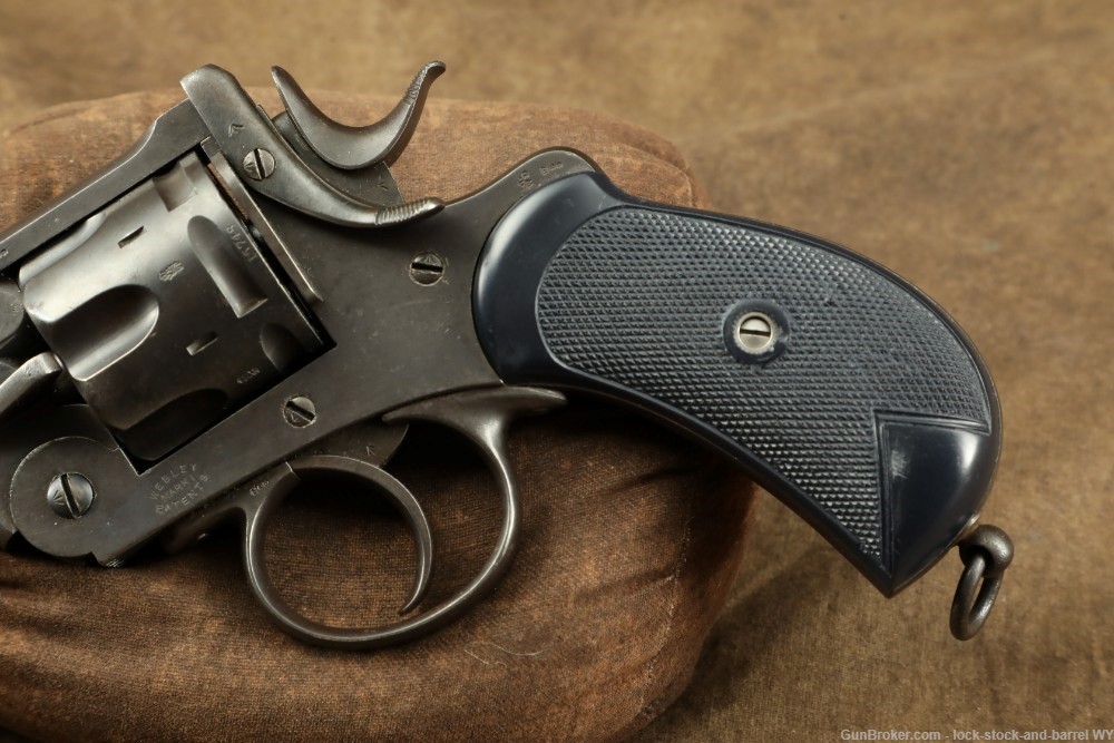 Webley & Scott Mk. I Revolver In .455 Webley, Double Action Revolver. C&R-img-6