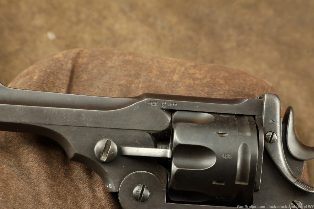 Webley & Scott Mk. I Revolver In .455 Webley, Double Action Revolver. C&R-img-17