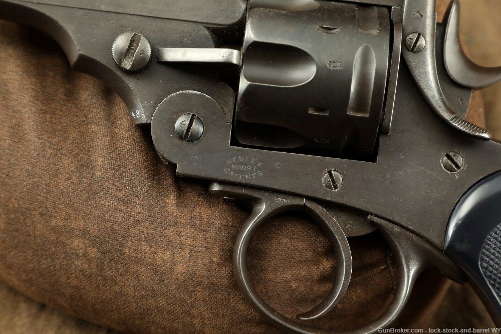 Webley & Scott Mk. I Revolver In .455 Webley, Double Action Revolver. C&R-img-16