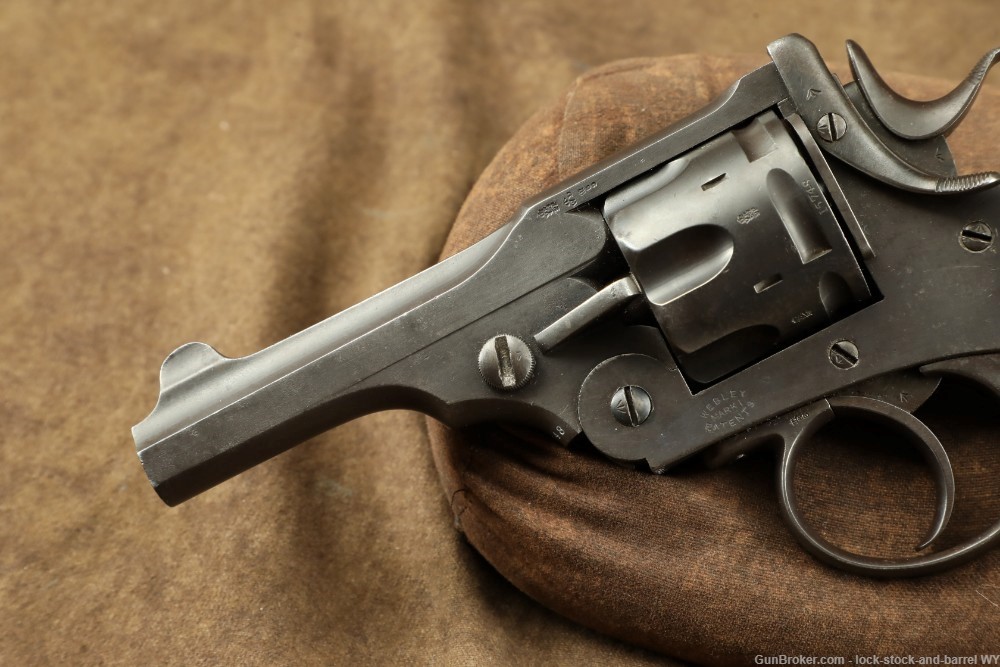 Webley & Scott Mk. I Revolver In .455 Webley, Double Action Revolver. C&R-img-5