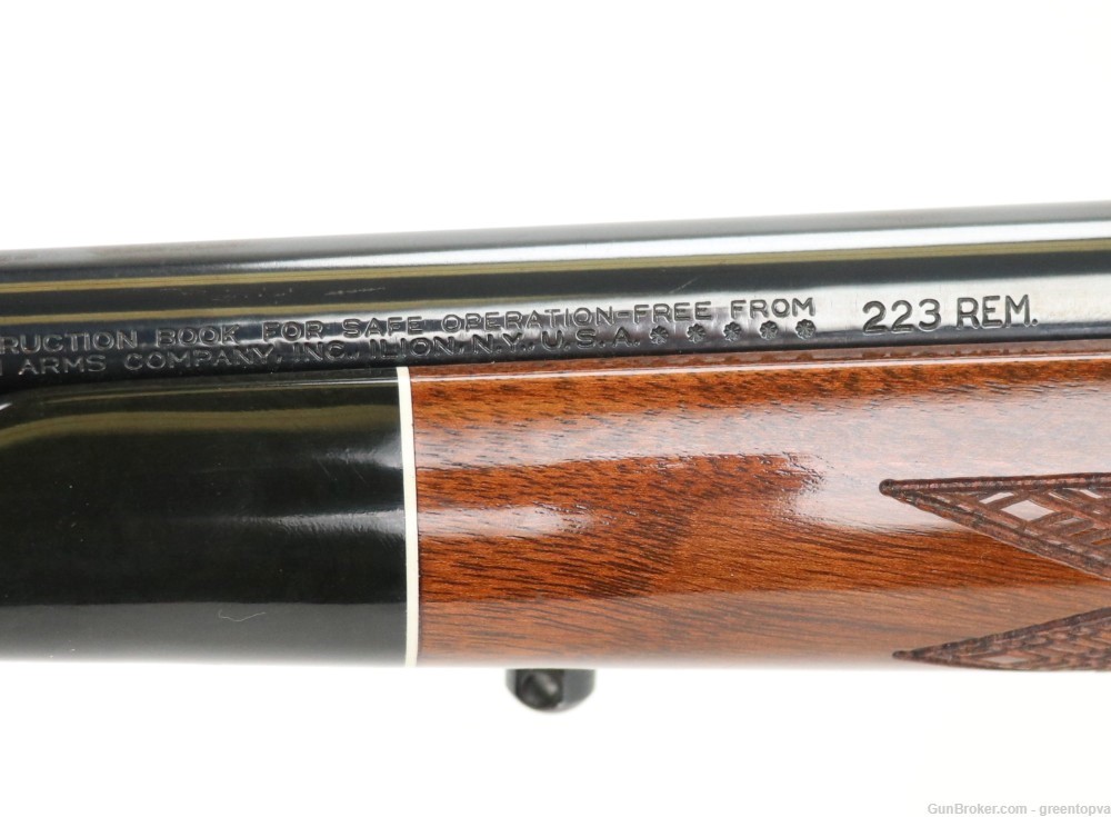 Remington 700 BDL Custom Deluxe Engraved 223 REM 24" w/ Leupold Mfg. 2003-img-19