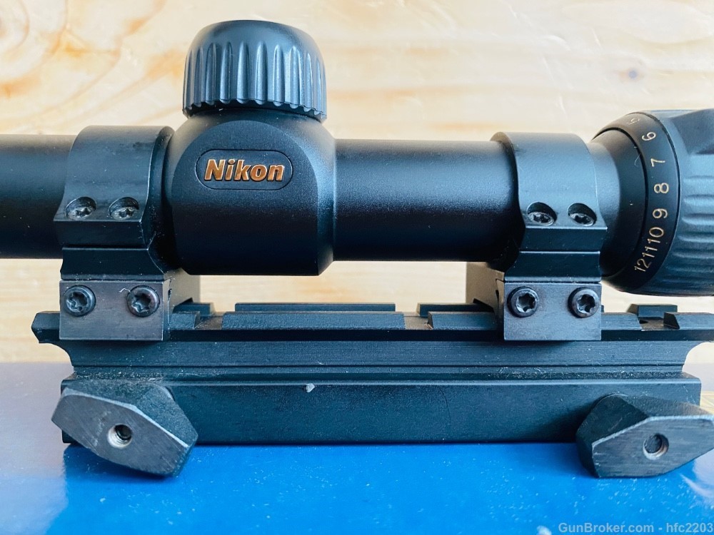 Nikon PROSTAFF Rifle Scope 4-12x40mm BDC Reticle Matte One piece mount-img-2