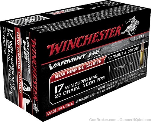 Winchester Varmint HE 17 WSM 25 gr Polymer Tip 50 Bx-img-0
