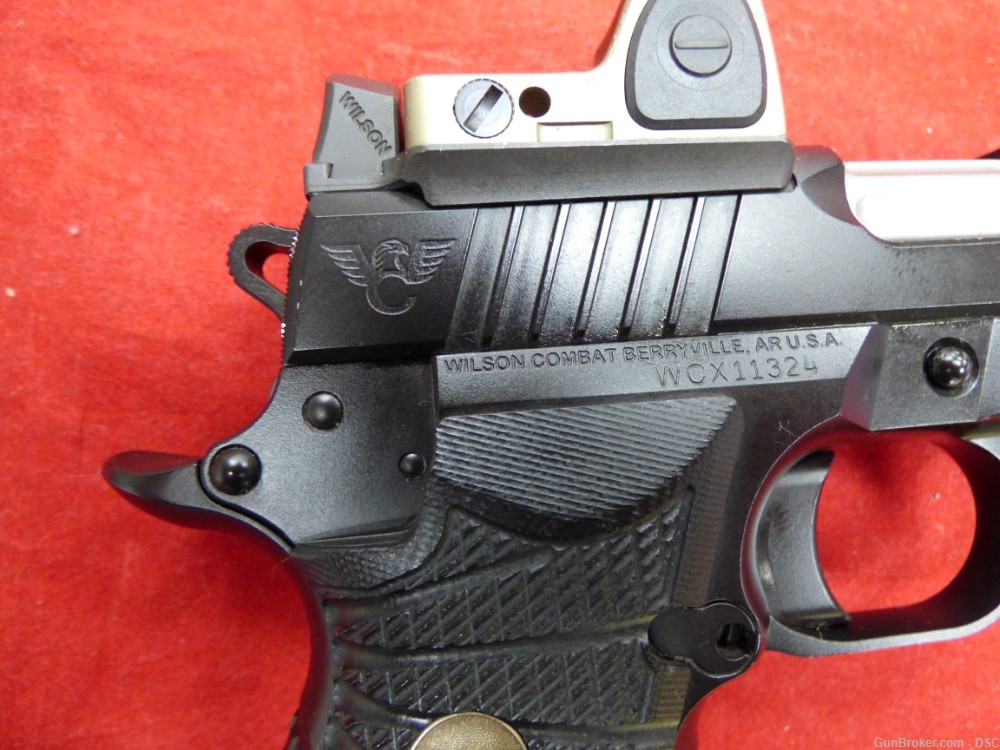 Wilson Combat Experior Commander Black Optic Ready w/ RMR - 9mm HRS COYOTE-img-5