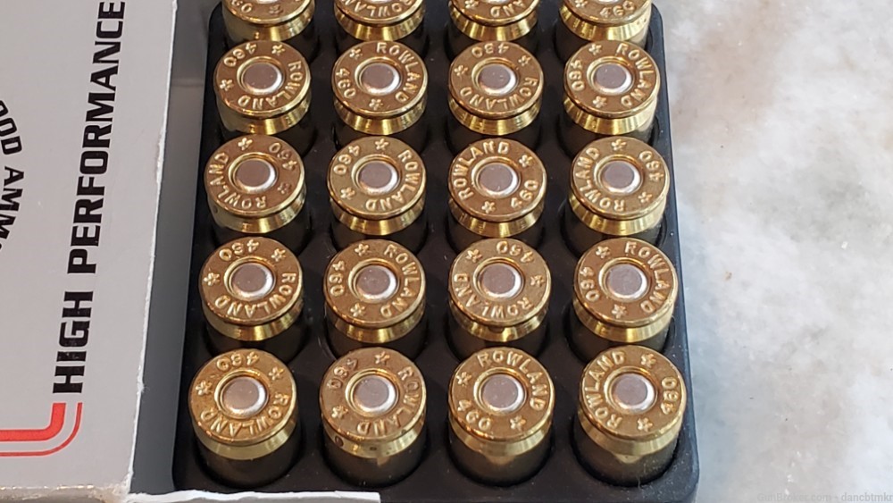 460 Rowland Xtreme Penetrator 200 gr 40 rounds Underwood Ammo-img-2