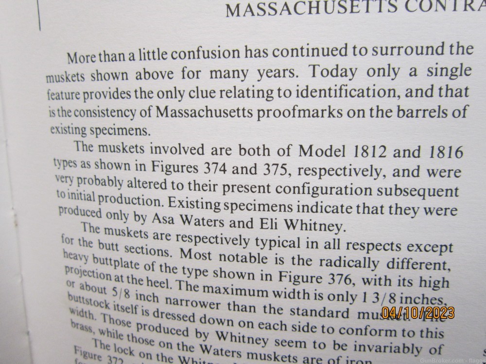 Massachusetts SEA FENCIBLE flintlock Musket 1817-img-15