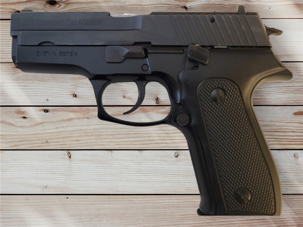 ZASTAVA ARMS CZ999 SERBIAN PORTED COMPACT 4” .40 S&W 2 MAGS -img-0
