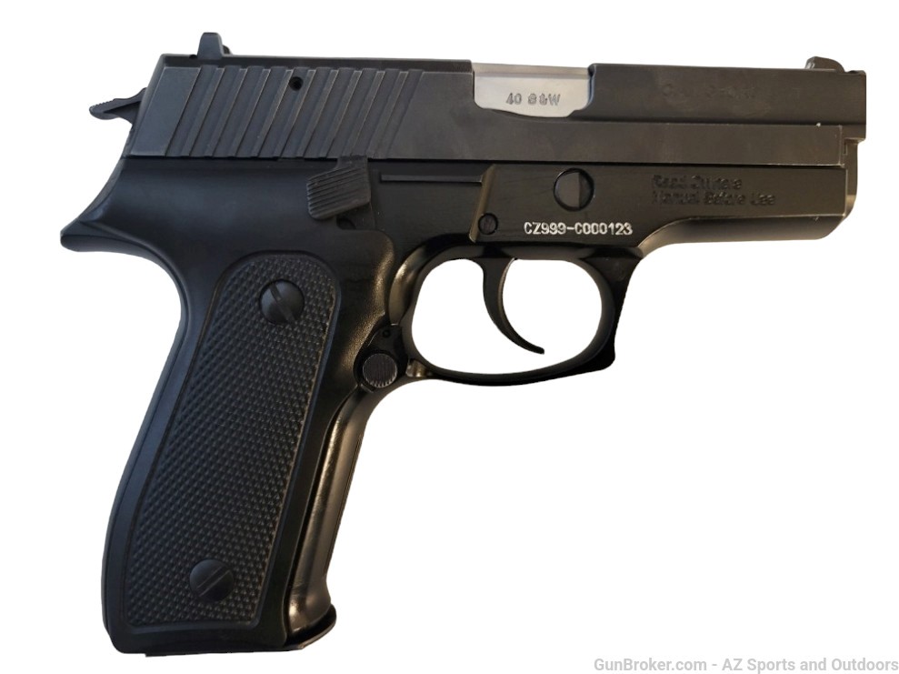 ZASTAVA ARMS CZ999 SERBIAN PORTED COMPACT 4” .40 S&W 2 MAGS -img-1