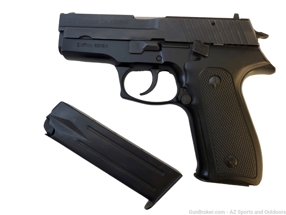 ZASTAVA ARMS CZ999 SERBIAN PORTED COMPACT 4” .40 S&W 2 MAGS -img-2