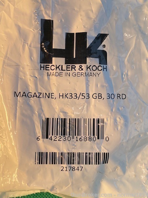 HK 93 or HK 53 30 ROUND FACTORY MAGAZINES.-img-0