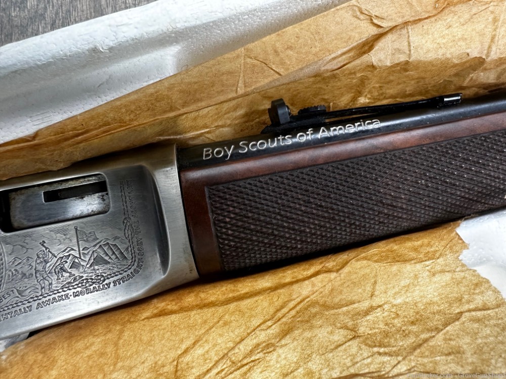 Winchester 9422 XTR  22 Commemorative "BOY SCOUTS" High Grade -img-1