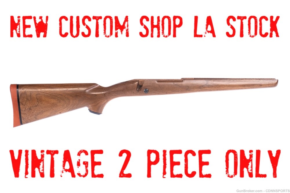 Winchester Model 70 BEAUTIFUL Custom Shop SMOOTH Walnut Stock-img-0