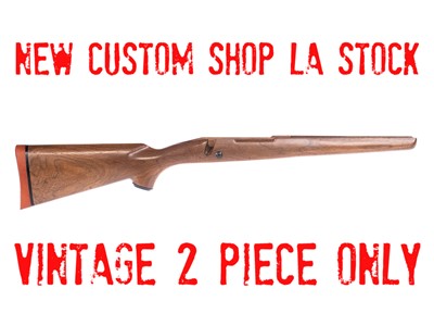 Winchester Model 70 BEAUTIFUL Custom Shop SMOOTH Walnut Stock